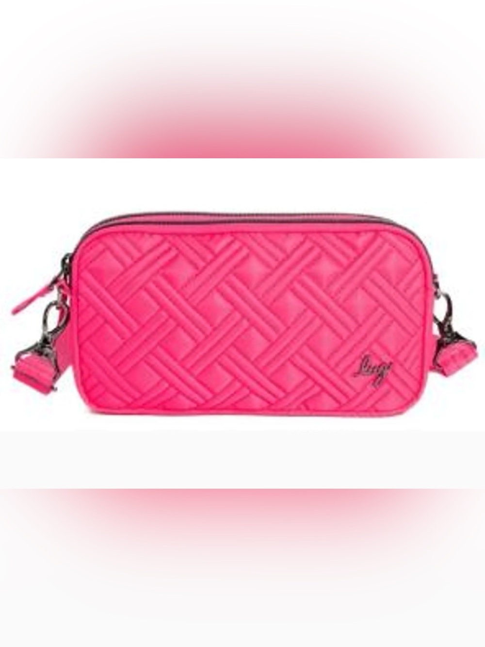 LUG Coupe XL Crossbody Convertible Belt Bag Magenta Pink